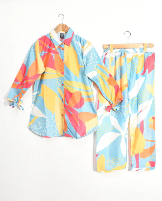 Daisy - Printed Shirt & Trouser