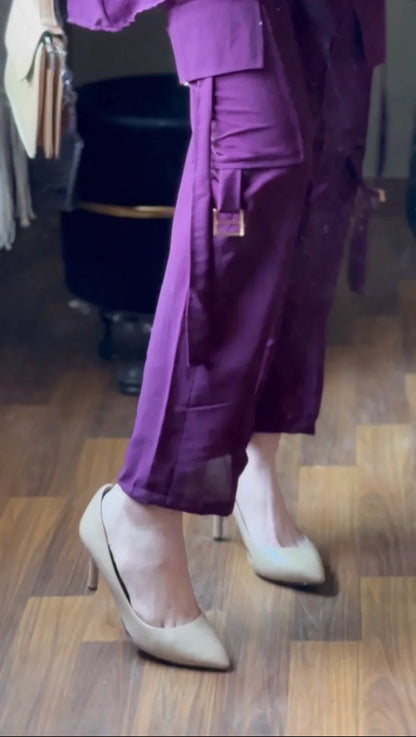 Mulberry - Shirt with cargo pants